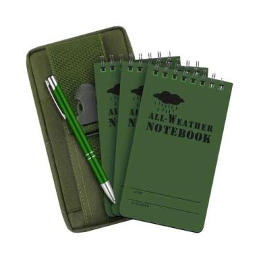 Imagem de Conjunto De Caderno E Caneta À Prova d'Água 5 Peças Caderno Tático De 