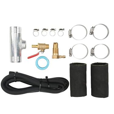 Imagem de Generic Kit de Conector de Tanque de Transferência Auxiliar Entrega de Combustível Eficiente Adequado para Caminhões Substituição para SIERRA Adequado para Silverado Colorado (Prata)