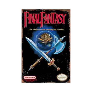 Imagem de Placa De Metal Vintage Gamer, Cartaz De Jogos Clássicos, Placa De Alum