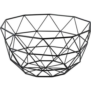 Imagem de Cesta decorativa de armazenamento de mesa de frutas