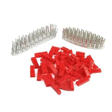 Imagem de 300 peças 2,54 mm 2 pinos conector fêmea macho alojamento jumper crimpagem terminal conector fio para carro motocicleta