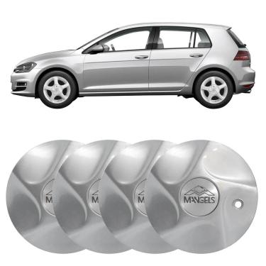 Imagem de Kit 4 Calota Centro Roda Mangels Pegasus Logo