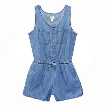 Imagem de Macaquinho Infantil GAP Jeans Feminino-Feminino