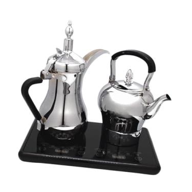 Imagem de WeiLaiKeQi Chaleiras elétricas árabes para aquecimento rápido de água, ideais para preparar café coado, perfeitas para uso doméstico, em salas de chá ao ar livre