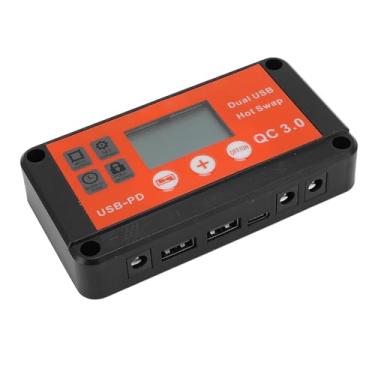 Imagem de Fabater Regulador de Carga Eficiente do Controlador Solar MPPT para Bateria de Gel Selada Com Display LCD para Painel Solar 12V 24V - Ideal para Economia de Energia - Material: ABS (80A)