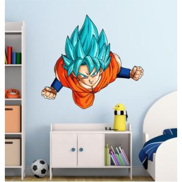 Autocolante de parede Son Goku, Dragon Ball