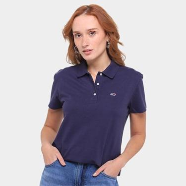 Imagem de Camisa Polo Tommy Jeans Feminina-Feminino