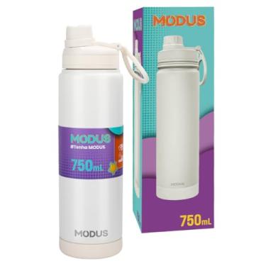 Imagem de Garrafa Térmica De 304 Aço Inox De Água Manter A Vácuo 750ml (Branco)