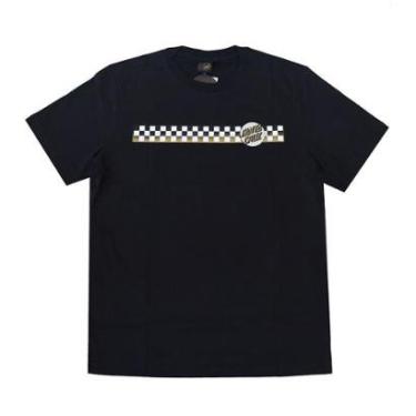 Imagem de Camiseta Santa Cruz Infinite Ringed Dot - Preto-Masculino