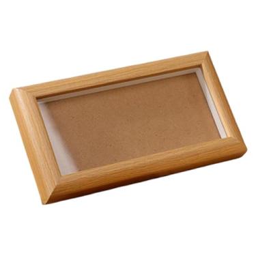 Imagem de Dualoai Porta-retratos, expositor de cartões, suporte para cartões de caligrafia, porta-fotos para armário, Segure 3 Cartas