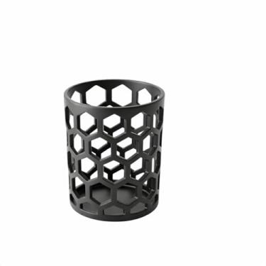 Imagem de Organizador de Mesa para Escritório, Porta Lápis e Canetas, Multiuso (preto)