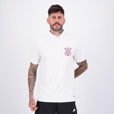 Imagem de Polo Corinthians Classic Branca - Coimbra, GG