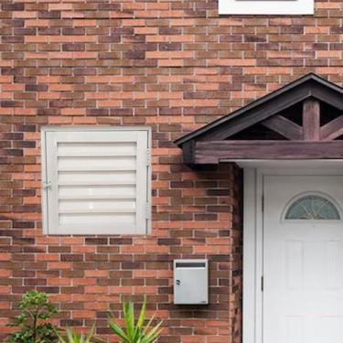 Imagem de Portinhola Alçapão Alumínio Linha Veneza Medidas: 60 X 80 Abertura Esq