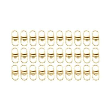 Imagem de Acessórios De Chaveiro Com Fecho Em Forma De 8 Rotativo, 30, 50, 100 P