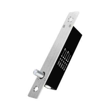 Imagem de Fechadura Elétrica Mini De 12V Com Temporizador E Sinal De Feedback Pa