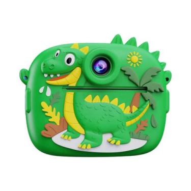 Imagem de Câmera Instantânea Para Crianças Com Dinossauro Fofo, Câmera Dupla 108