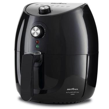 Imagem de Air Fryer Britânia 4,1L 1500W Inox Sem Óleo BFR10PI 220V