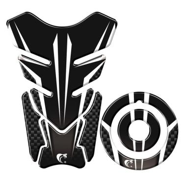Imagem de Adesivo Protetor Tanque E Bocal Moto Yamaha Preto