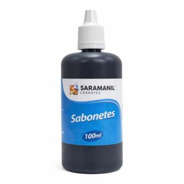 Imagem de Corante Líquido Sabonete 100ml Verde Folha Saramanil