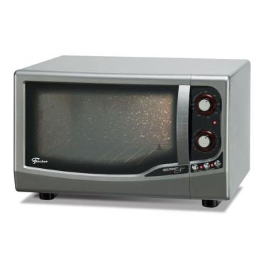 Imagem de Forno Elétrico de Bancada Fischer Gourmet Grill 44L Prata