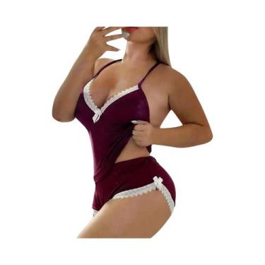 Imagem de Lingerie Sexy Feminina Em Renda, Corset Sem Mangas Com Decote Em V E S