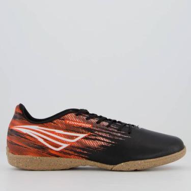 Imagem de Chuteira Penalty Tornado Futsal Preta, 39