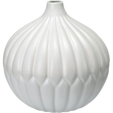 Imagem de VASO DECORATIVO ENFEITE CASA HOME&CO CERÂMICA 20x20x20cm BRANCO