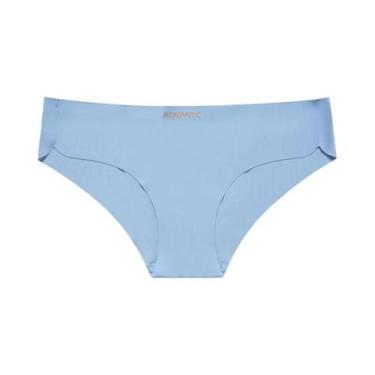 Imagem de Calcinhas Femininas De Algodão Sem Costura, Tamanho Grande, Cintura Ba