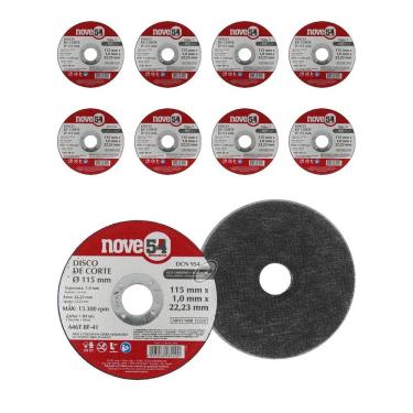 Imagem de Disco de Corte Dcn 954 115mm x 1,0mm - 10 Unidades
