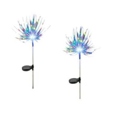 Imagem de Luzes Solares Impermeáveis Para Jardim, Lâmpadas Decorativas De Fogos 