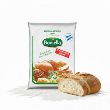Imagem de Farinha De Trigo Argentina Boniella Puríssima 5kg Premium 0000 Tipo 1