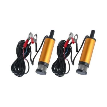 Imagem de Bomba Elétrica De Óleo E Água 12V 12L/min Para Troca De Combustível De