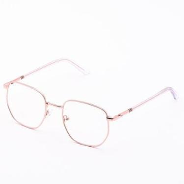 Imagem de Armação De Óculos De Grau Metal / Agatha-Feminino
