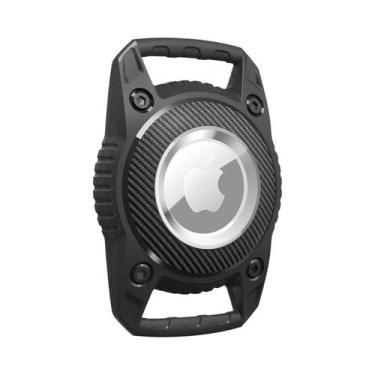 Imagem de Capa Protetora Impermeável Para Airtag IP68 Com Chaveiro Em TPU Rígido