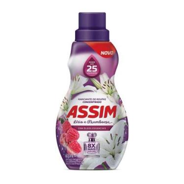 Imagem de Amaciante Concentrado Assim Lírio e Framboesa 500ml