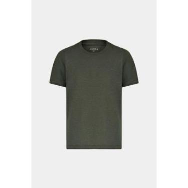 Imagem de Camiseta Aramis Manga Curta Infantil Básica Verde-Masculino