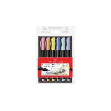 Imagem de Caneta hidr faber supersoft brush 06 cores - GRUPO FABER CASTELL(3)
