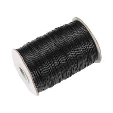 Imagem de Corda Trançada Multicolorida De 10 Metros Imitando Couro Para Acessóri