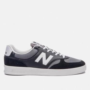 Imagem de Tênis New Balance Ct300 V3 Masculino, Preto, Branco, 41