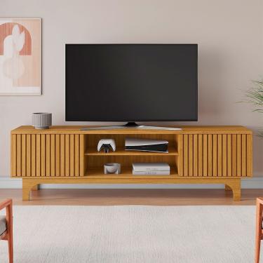 Imagem de Rack Trunfo Candian Para Tv Até 70 Polegadas Jcm Movelaria Nature