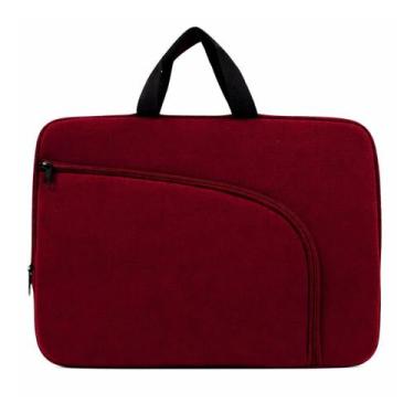 Imagem de Capa Bolsa Maleta De Notebook com Alça Reforçada e Compartimento Front