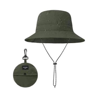 Imagem de Chapéu Panamá Impermeável E Anti-UV Para Mulheres, Proteção Solar Para