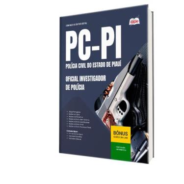 Imagem de Apostila PC-PI - Oficial Investigador de Polícia - Apostilas Opção