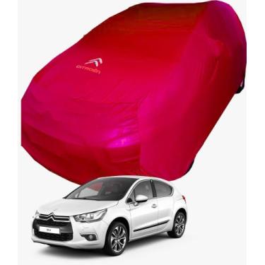 Imagem de Capa de Carro Citroën DS4  Tecido  Lycra Premium - Cadilhe Capas, Verm