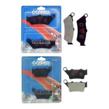 Imagem de Pastilha Freio Cb500 1998/2005 Dianteiro + Tras Cobreq