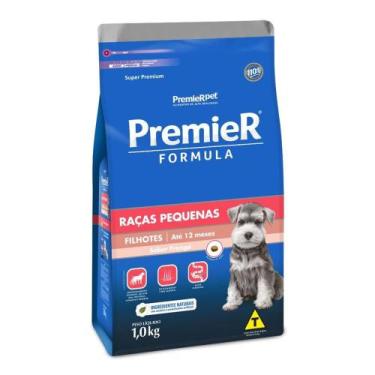 Imagem de Ração Premier Formula Cães Filhotes Porte Pequeno Frango 1Kg