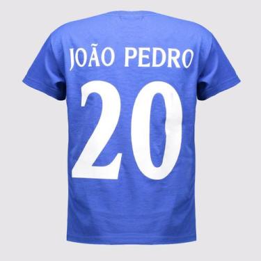 Imagem de Camisa Chelsea João Pedro N 20 Juvenil Azul - Fruit Of The Loom, 13 AN