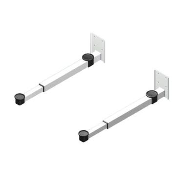 Imagem de Suporte de parede multi uso para microondas mini geladeira adegas lava