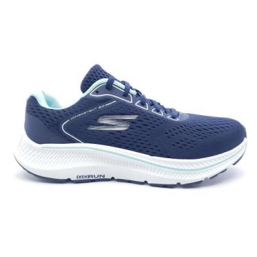 Imagem de Tênis Skechers Go Run Consistent Feminino 128607, 36, Marinho, Azul
