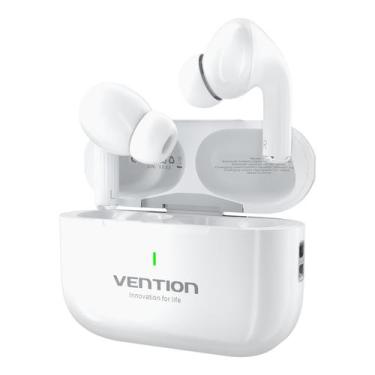 Imagem de Fone De Ouvido Via Bluetooth 5.4 Tws A Prova Dágua Vention Cor:Branco 